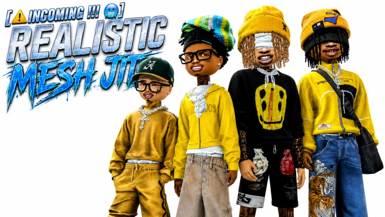 [new🛍️] realistic mesh jits ekran görüntüsü