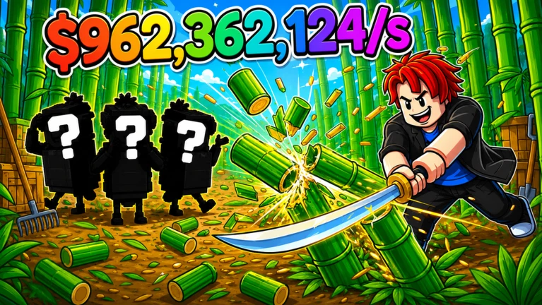 Cut Bamboo For Brainrots! [Event Live Now!] ekran görüntüsü