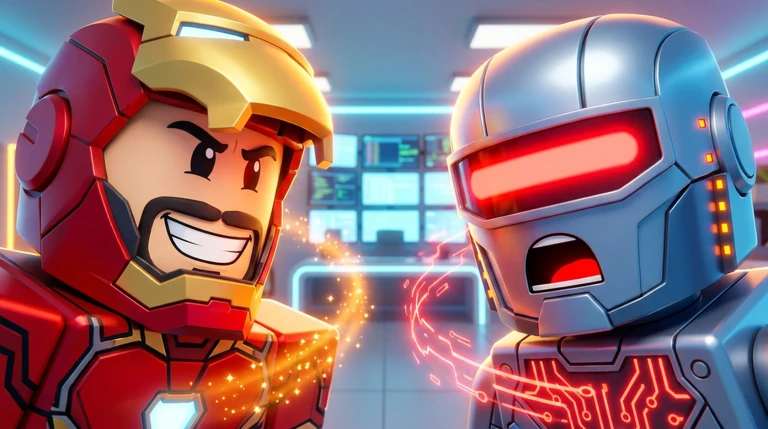 SuperHero VS Robots ekran görüntüsü