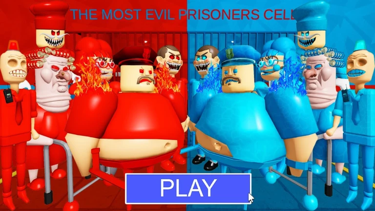 FIRE VS WATER PRISON RUN! (Obby) ekran görüntüsü
