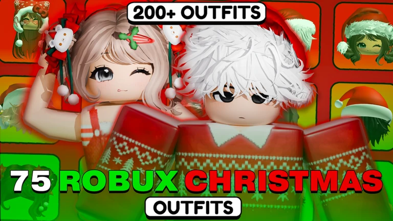 [CHEAP OUTFITS] 75 ROBUX CHRISTMAS OUTFITS ekran görüntüsü