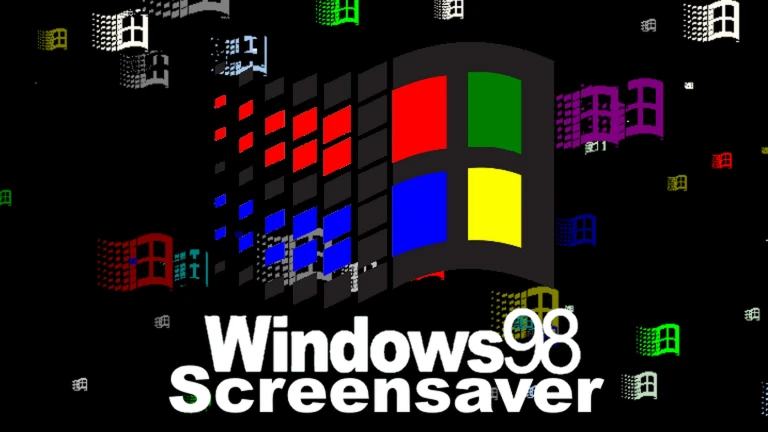 Windows 98 Screensaver. ekran görüntüsü