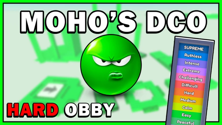 [200] Moho's Difficulty Chart Obby ekran görüntüsü