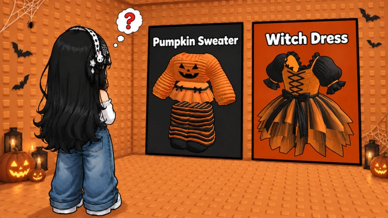 Would You Rather: Halloween Outfit Tower 👻 ekran görüntüsü