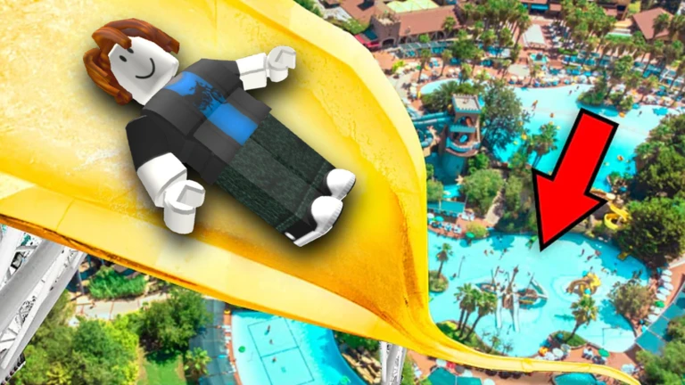 The Highest Ever Waterslide Obby ekran görüntüsü