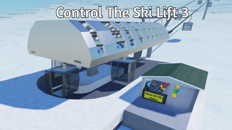 Control The Ski Lift 3 [New] ekran görüntüsü