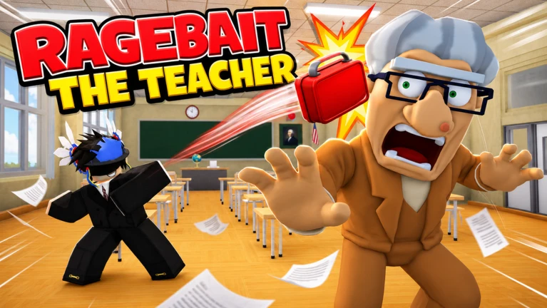 Ragebait the Teacher ekran görüntüsü