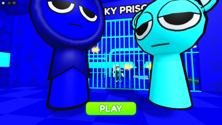 JEVIN VS SKY SPLANKI'S PRISON RUN! (Obby) ekran görüntüsü