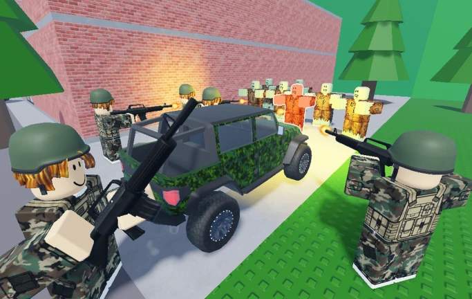 Soldiers vs Zombies ekran görüntüsü