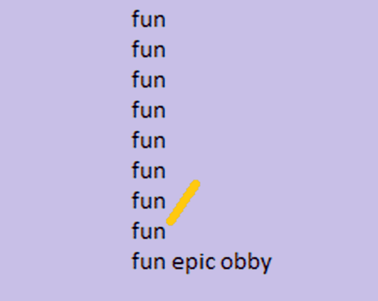 epic fun obby but so long ekran görüntüsü
