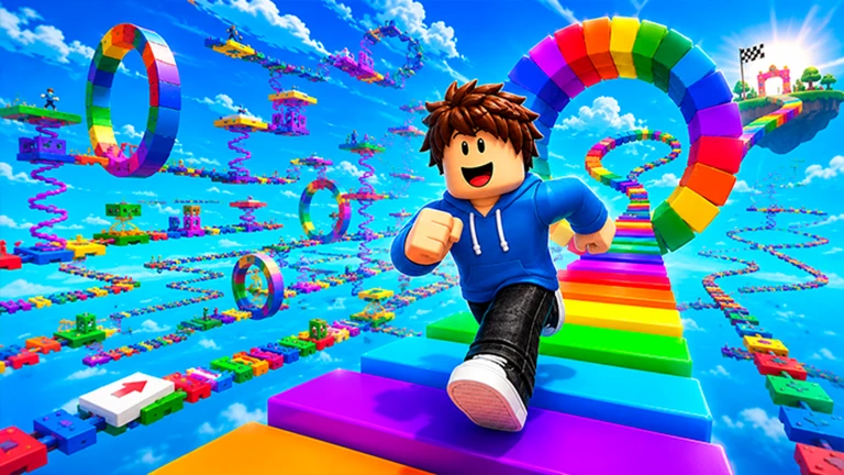 Mega Easy Obby 🌈 250+ Stages ekran görüntüsü
