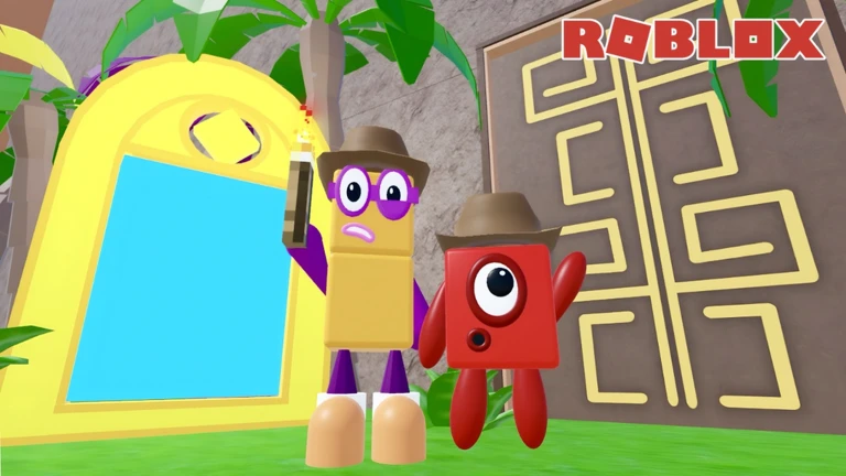 THE HALL OF PERFECT SQUARES - NUMBERBLOCKS STORY ekran görüntüsü