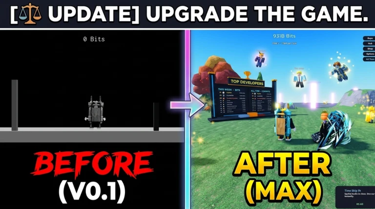 Upgrade The Game ! [Clicker & Tycoon Simulator] ekran görüntüsü