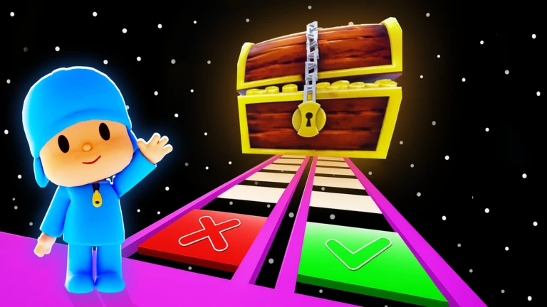 🧢 Pocoyo Glass Bridge ekran görüntüsü