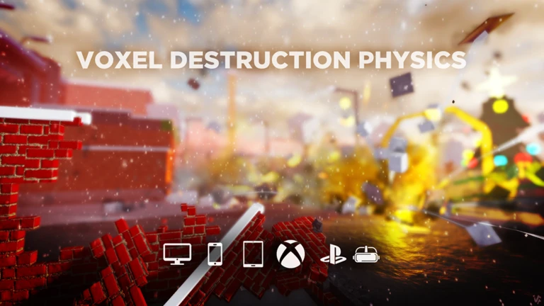 Voxel Destruction Physics ekran görüntüsü