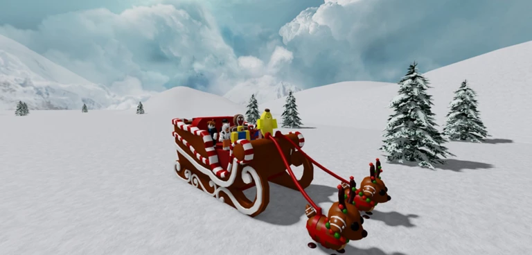 Sleigh Ride to the North Pole! ekran görüntüsü
