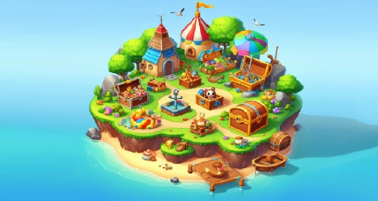 Go to Treasure Island ekran görüntüsü