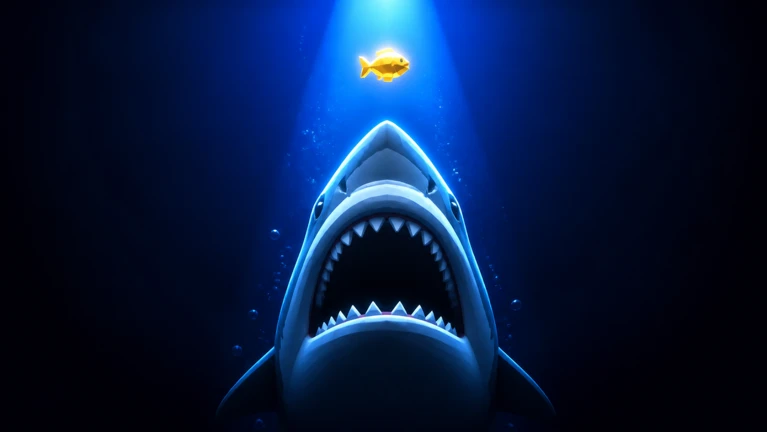 Eat and Grow Bigger 🦈 ekran görüntüsü