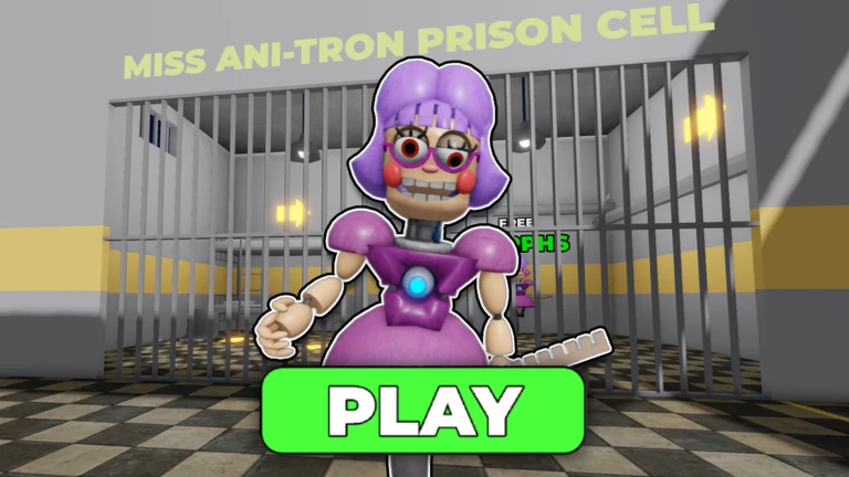 MISS ANI-TRON PRISON RUN! (Obby) ekran görüntüsü