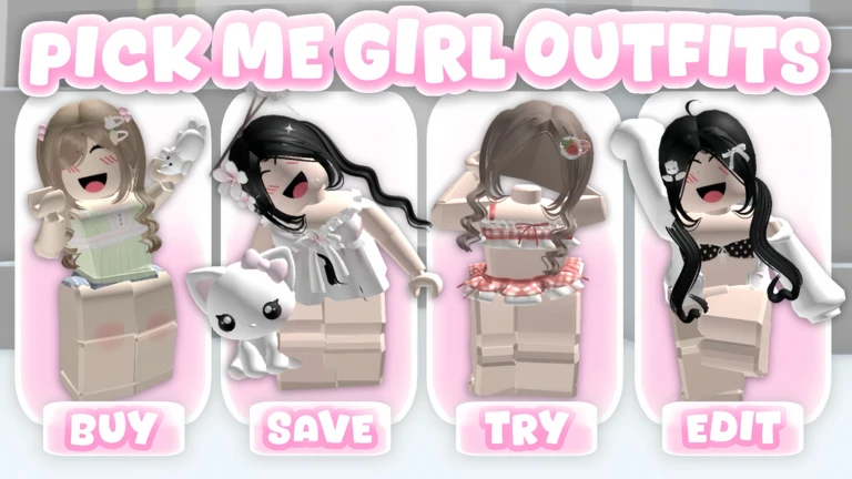 [NEW💗] Pick Me Girl Outfits ekran görüntüsü