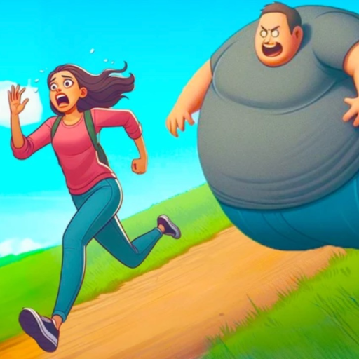 Get Fat And Roll Race ekran görüntüsü
