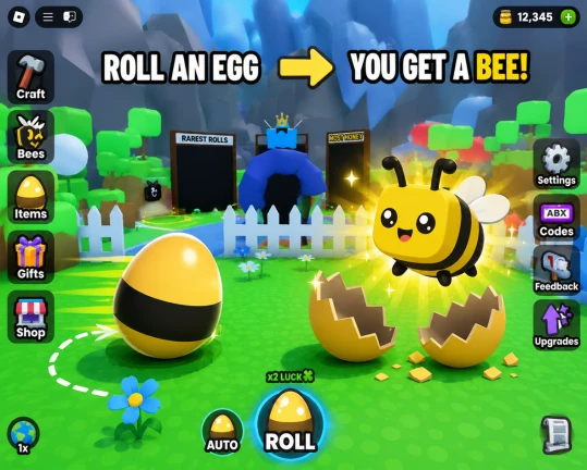 ROLL TO GET BEES ekran görüntüsü