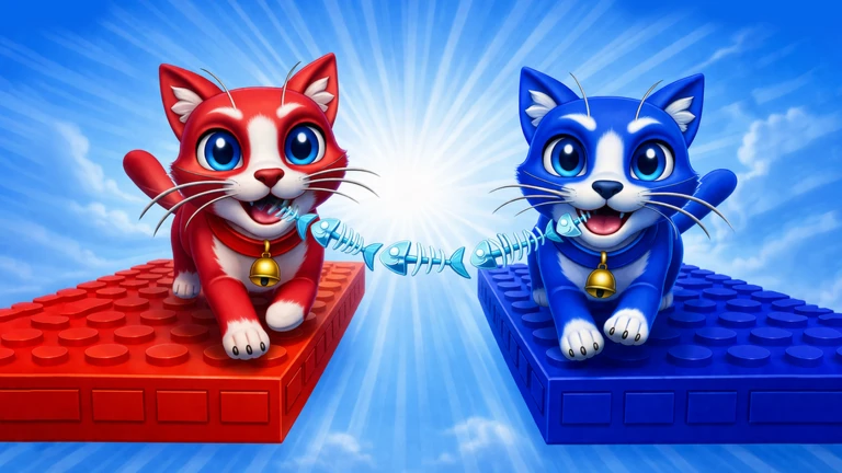 Kittens [2 Player Obby] ekran görüntüsü
