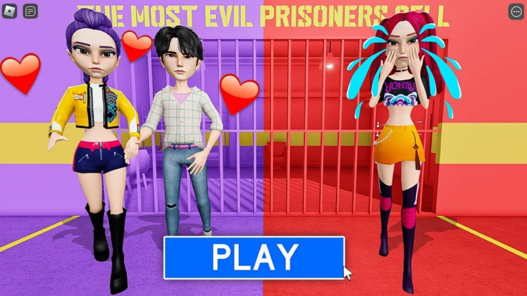 RUMI AND JINU VS MIRA PRISON RUN! (Obby) ekran görüntüsü