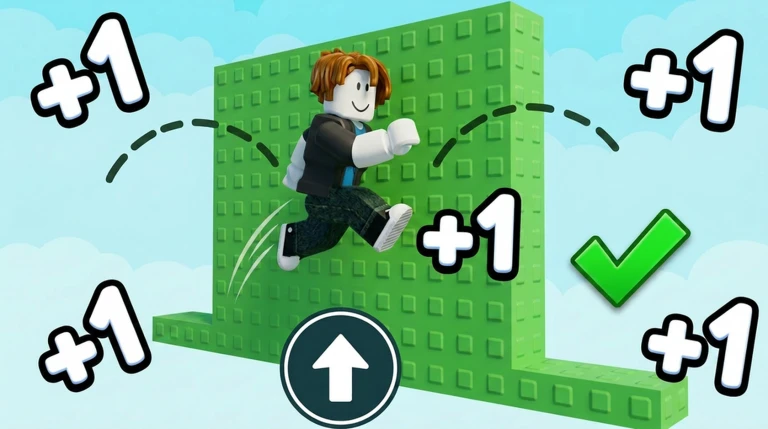 +1 Double Jump Obby Escape ekran görüntüsü