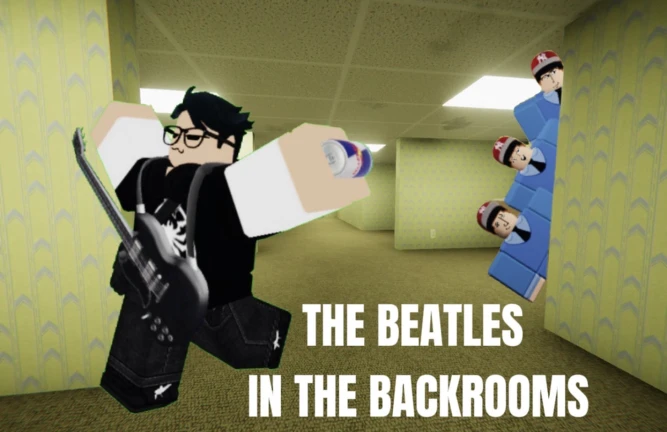 Survive The Beatles in the Backrooms ekran görüntüsü