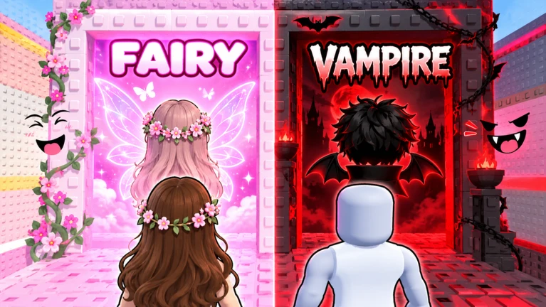 Would You Rather: Fairy or Vampire Tower 🧚 ekran görüntüsü