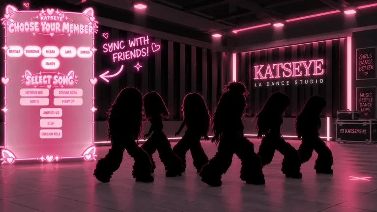 [KATSEYE] LA DANCE STUDIO ekran görüntüsü