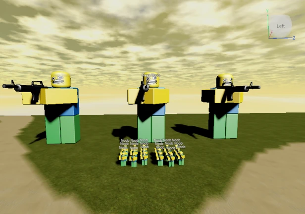 Noob Attack (First Crappy Game) ekran görüntüsü