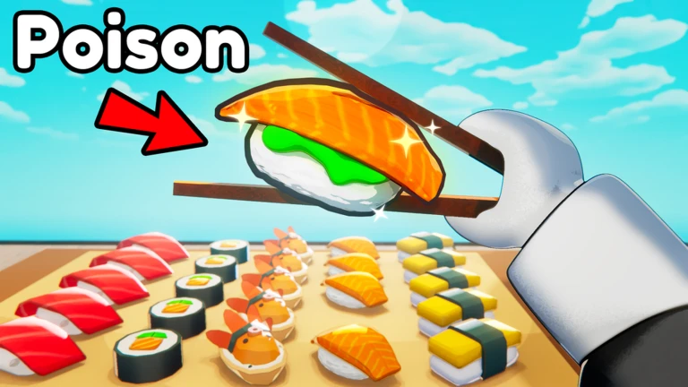 Poison Sushi Challenge !🍣 ekran görüntüsü