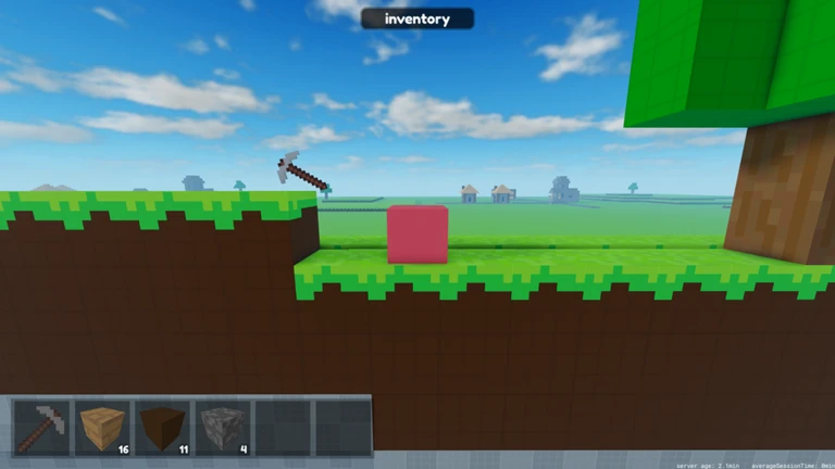 block and pickaxe ekran görüntüsü