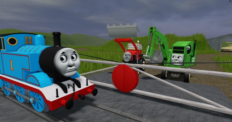 Sodor Online Vehicle testing grounds ekran görüntüsü