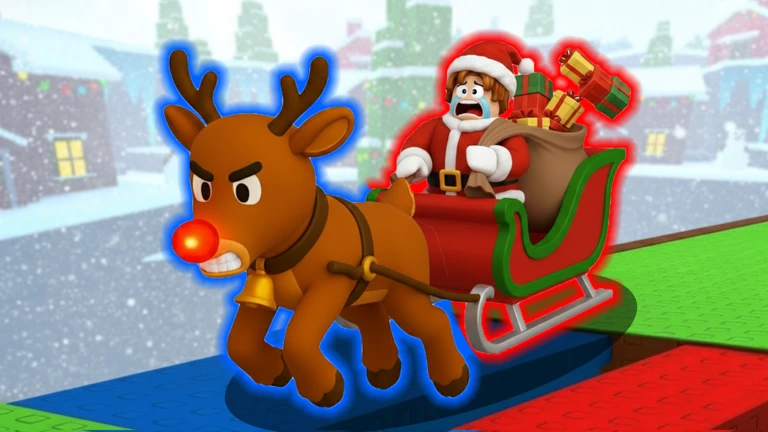 🎁 Santa and Rudolph [2 PLAYER OBBY] ekran görüntüsü