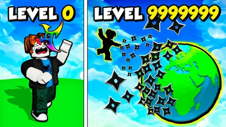 [🔥NEW] Ninja Star Throwing Simulator ekran görüntüsü