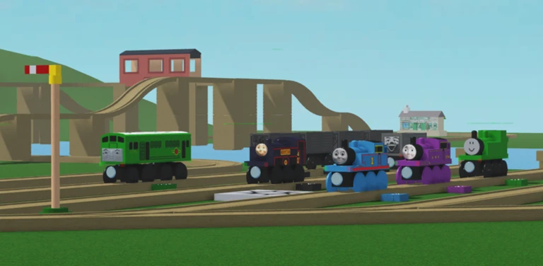 Wooden Railway Room Beta Test ekran görüntüsü