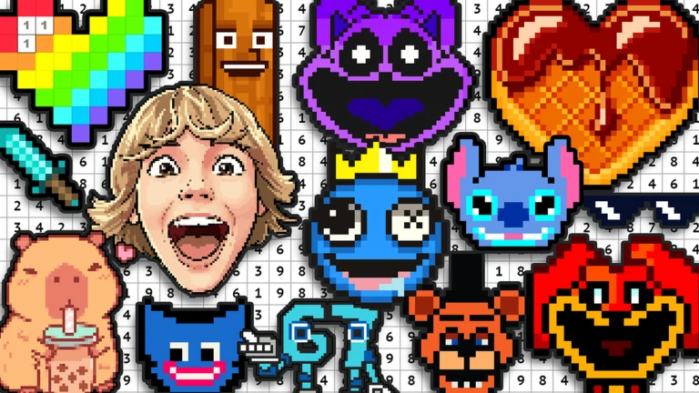 Color by Number ❤️ best pixel art ekran görüntüsü