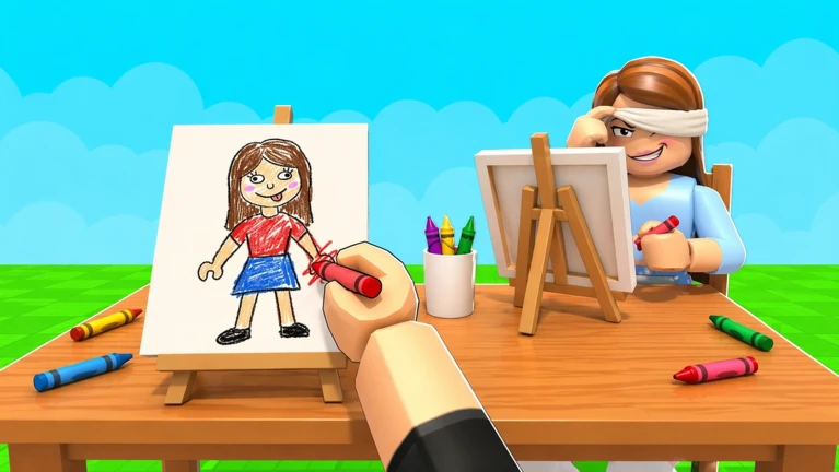 Blind Draw 🎨  ekran görüntüsü