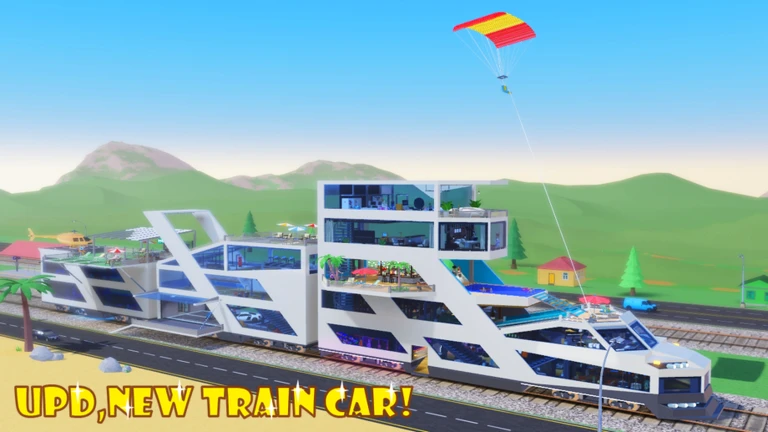Luxury Train Tycoon[New! Motorhome] ekran görüntüsü