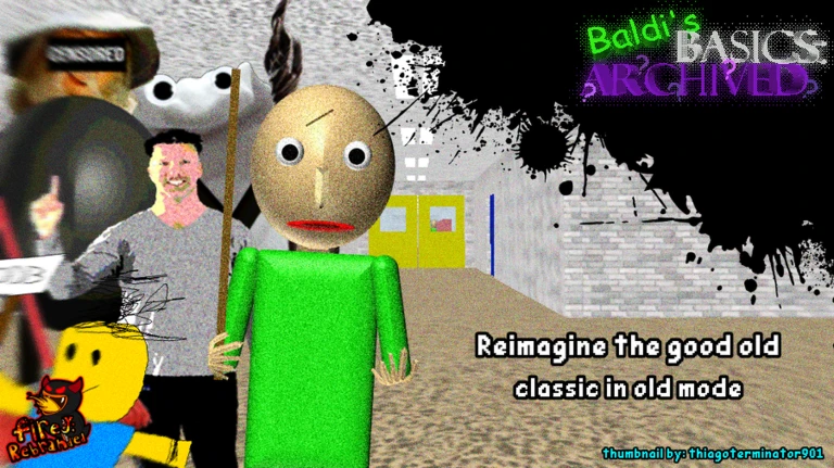 Baldi's Basics: Archived V1.2.9 ekran görüntüsü