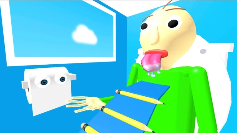 Escape Baldi's Parkour Obby ekran görüntüsü
