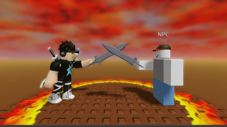 Sword Fighting with NPCs ekran görüntüsü