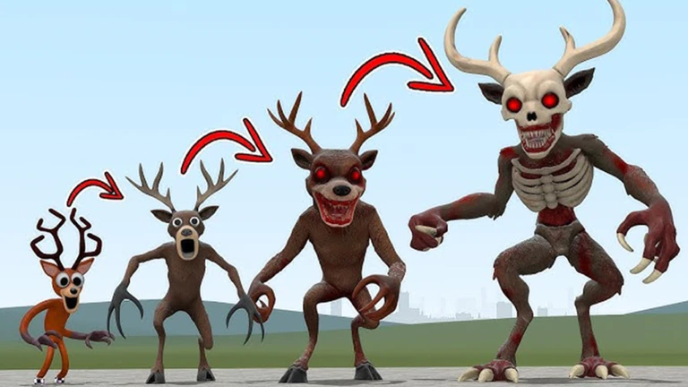 Survive Nightmare Deer Nights in the forest  ekran görüntüsü