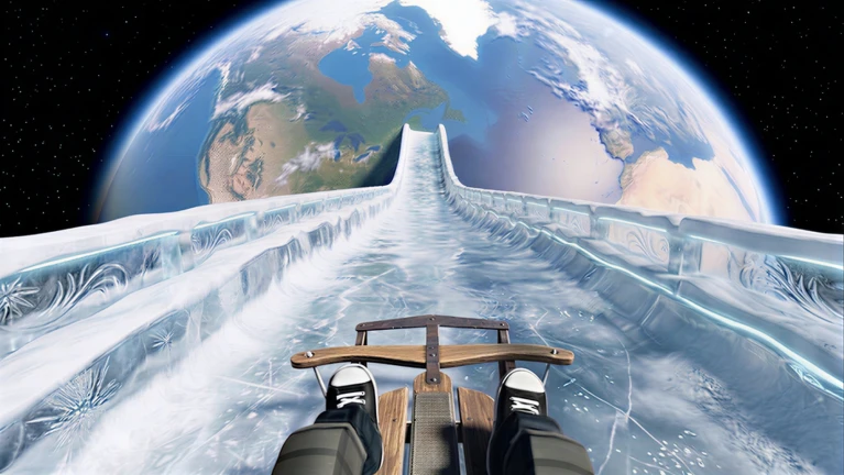 ❄️ Highest Sled Ride ekran görüntüsü