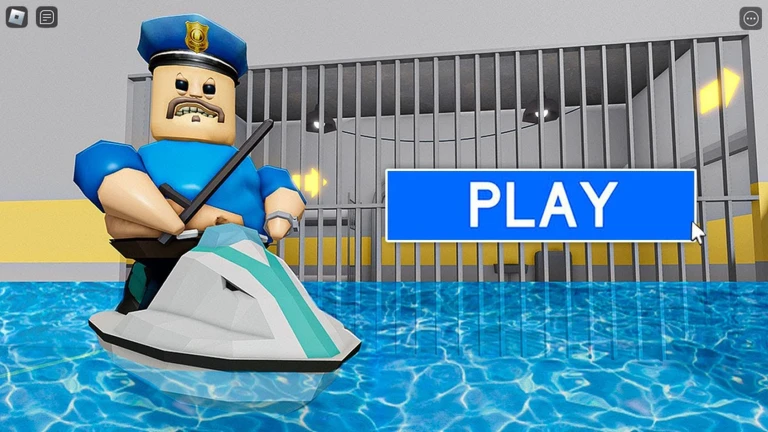 WATER POLICE PRISON RUN! (Obby) ekran görüntüsü