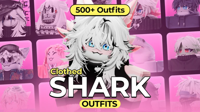 🦈Shark Furry OUTFITS ekran görüntüsü