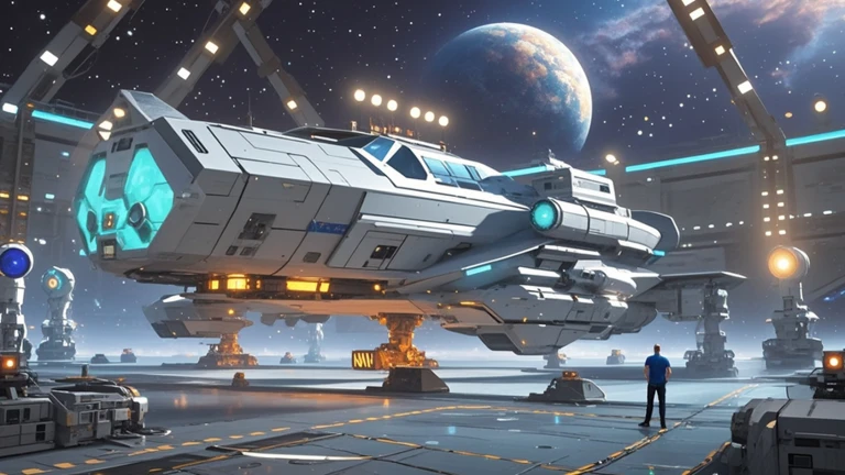 Luxury Spaceship Tycoon ekran görüntüsü